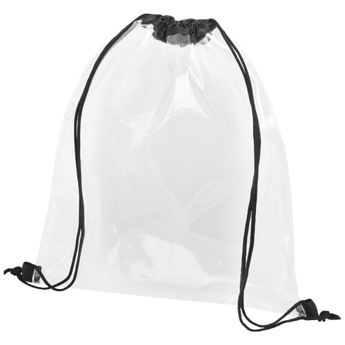 Gym bag transparent Lancaster_Noir/Translucide