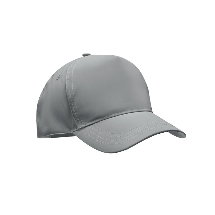Casquette en polyester réfléchissant Rays_Argent mat