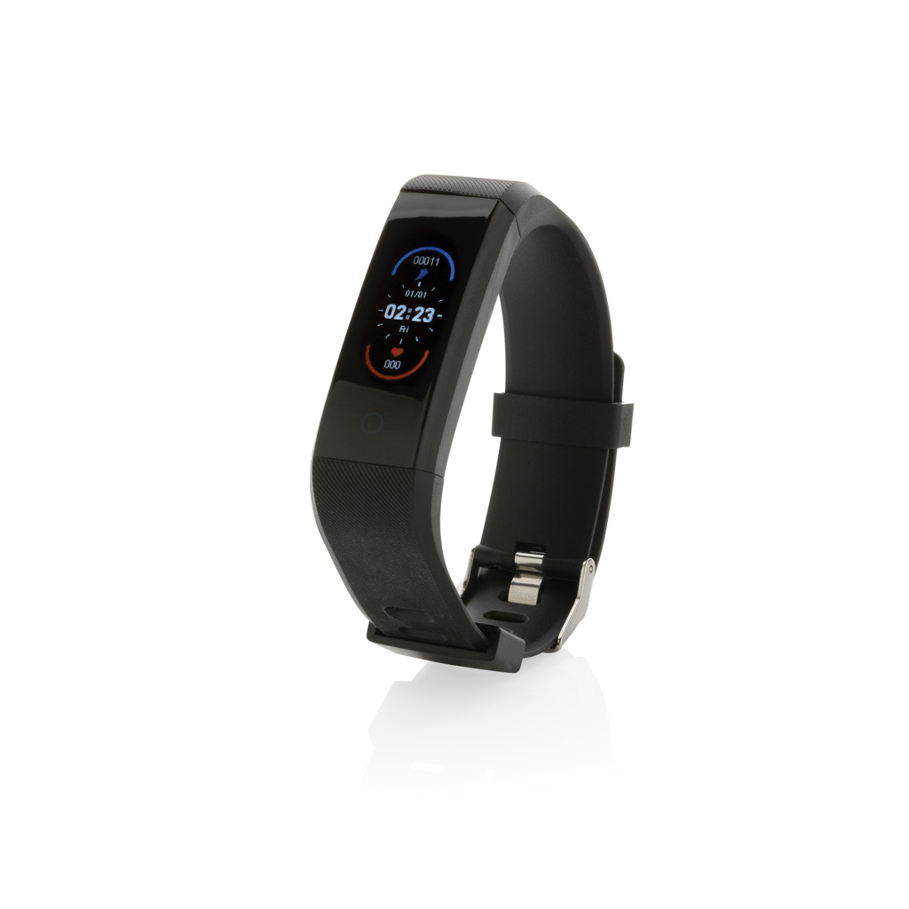Montre connectée en plastique recyclé certifié Sense Fit_Noir