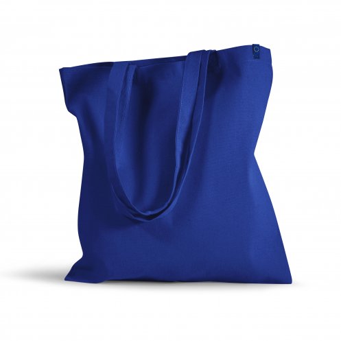 Tote bag en coton bio certifié Biotote 220 g_Bleu