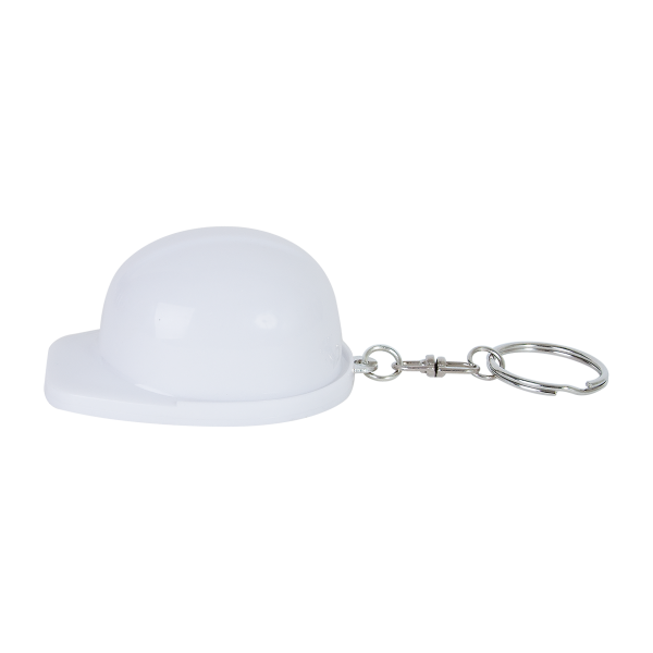 Porte-clés décapsuleur Casque _Blanc