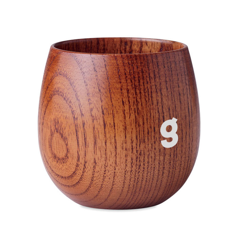 Mug en bois de chêne Ovalis 250 mL_3