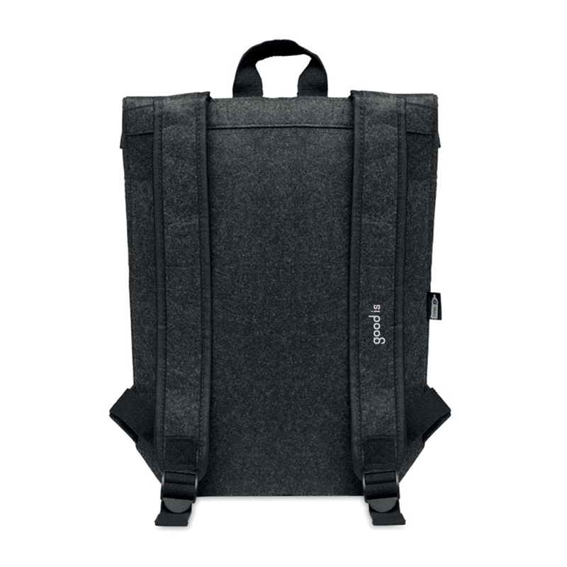 Sac à dos rolltop en feutre recyclé rPET Indico Pack_03