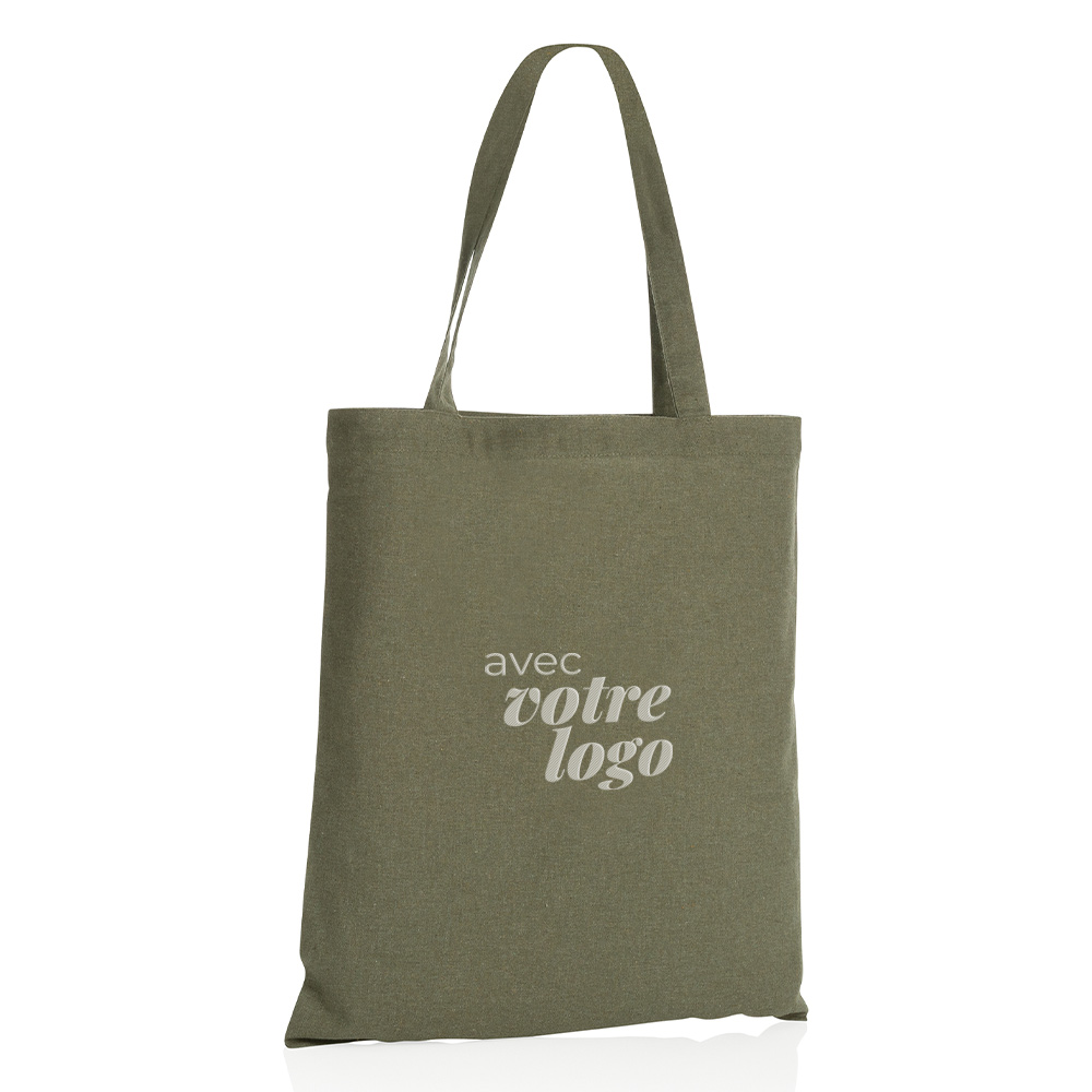 Tote bag en coton recyclé Impact 145 g_03