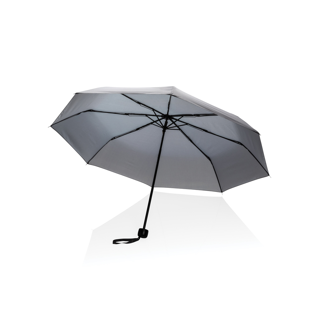 Mini parapluie en polyester recyclé rPET Impact_Antracite