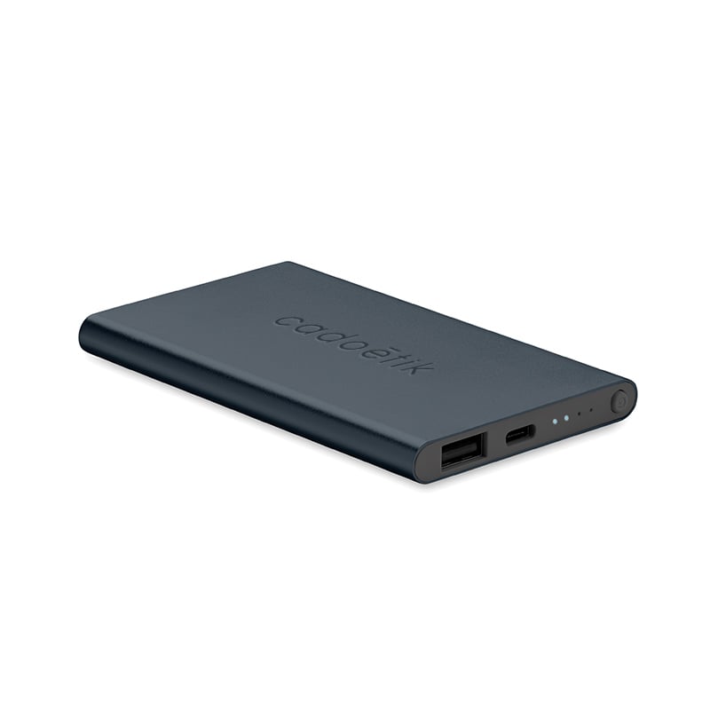 Batterie externe en aluminium recyclé Powerflat C 4000 mAh_01