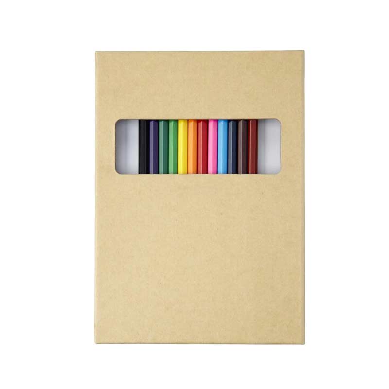 Set de coloriage Pabloc - crayons de couleur publicitaires