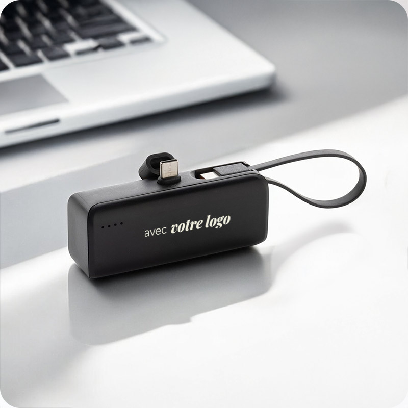 Batterie externe 3000 mAh en plastique recyclé certifié Powerlink_00