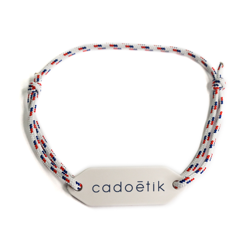 Bracelet en plastique et polyester recyclés Noody _1