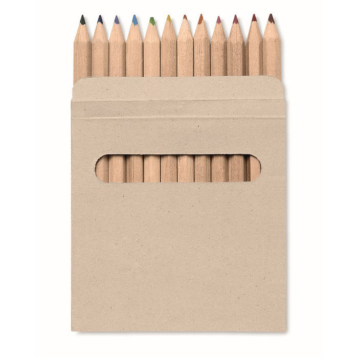 Étui 12 crayons de couleur Arcolor_Marron