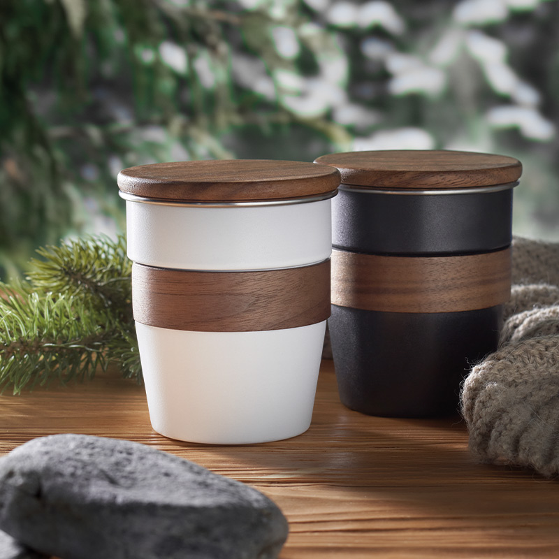 Mug de voyage en inox recyclé Walnut 350 mL_06