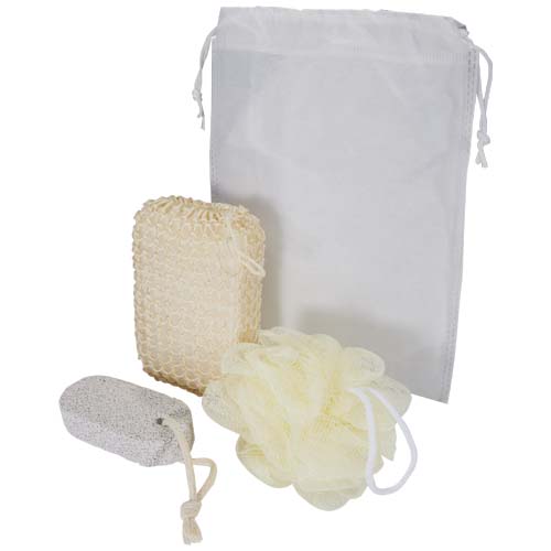 Ensemble d'accessoires de bain 3 pièces Harmony _Naturel