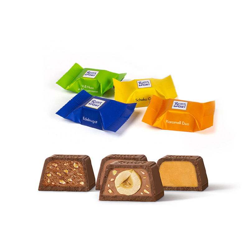 Calendrier de l'Avent publicitaire Cube - Variétés chocolats