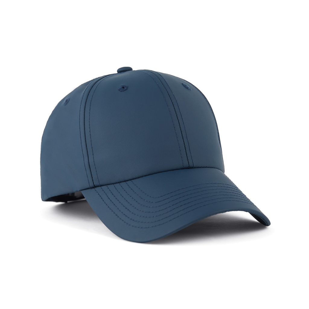 Casquette en polyester recyclé rPET Vinga Baltimore_Bleu marine