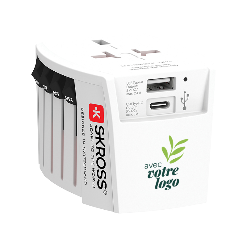 Adaptateur de voyage universel 2 Pôles MUV Skross®_3