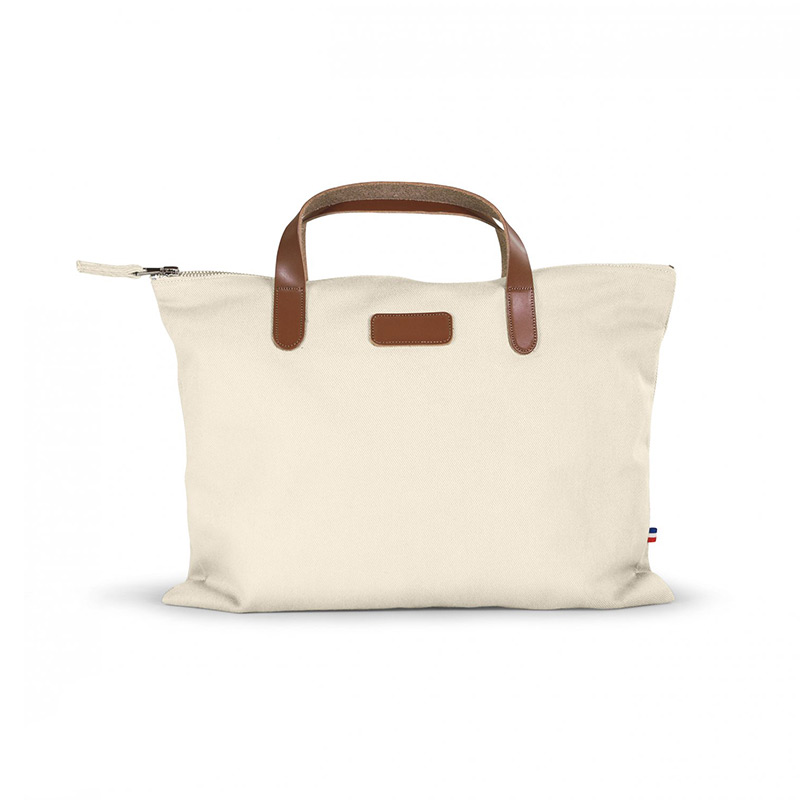 Sacoche en coton bio certifié et cuir Cancan_02