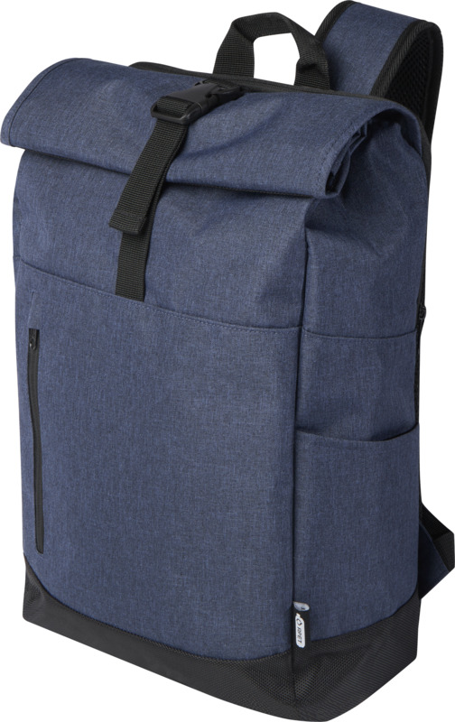 Sac à dos ordinateur 15,6" rolltop en polyester recyclé certifié Hoss 12L _4