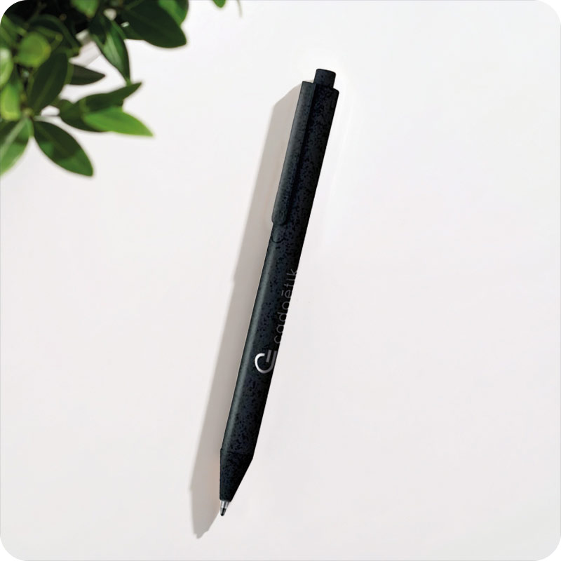 Stylo bille en fibre de blé Pecas_00