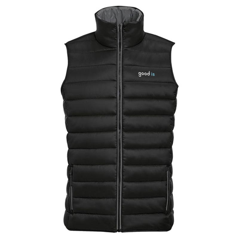Doudoune homme sans manches Wave Textile promotionnel Cadoetik