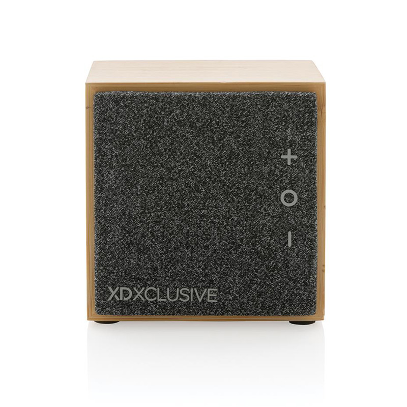 Enceinte nomade publicitaire en bambou certifié Wynn 5W_02