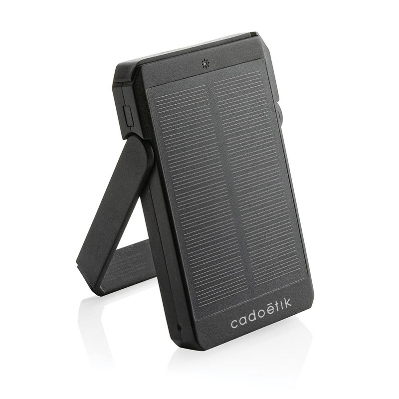 Goodies solaire - Chargeur solaire plastique recyclé certifié 5000 mAh_1