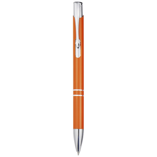 Stylo bille en aluminium recyclé Moneta_Orange