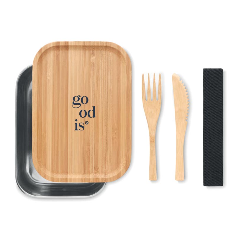 Lunch box en bambou et inox Savanna 600 mL_03