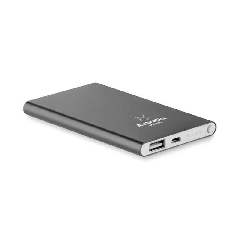 Batterie externe en aluminium recyclé Powerflat 4000 mAh_04