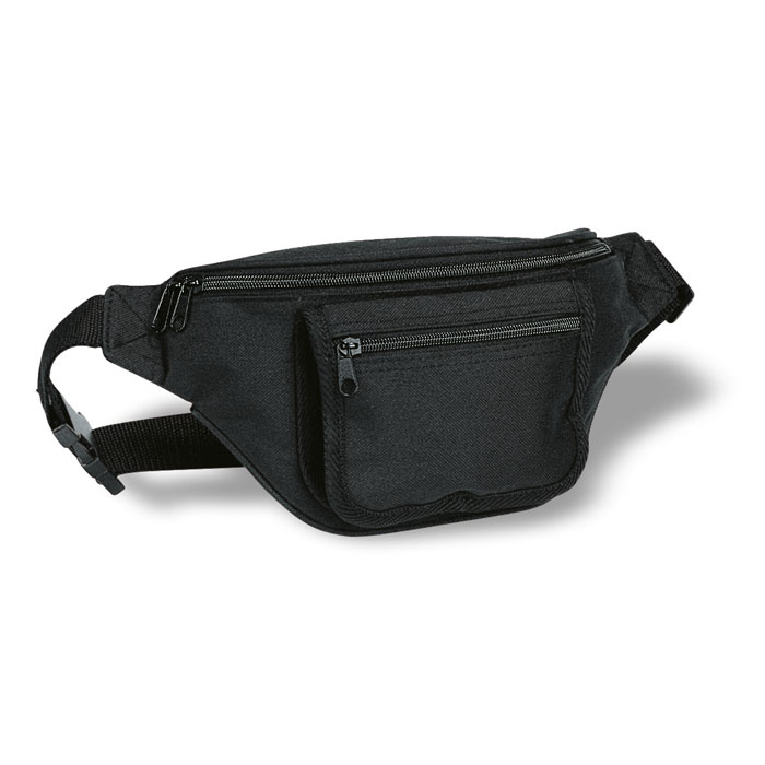 Sac banane avec portefeuille intégré_Noir