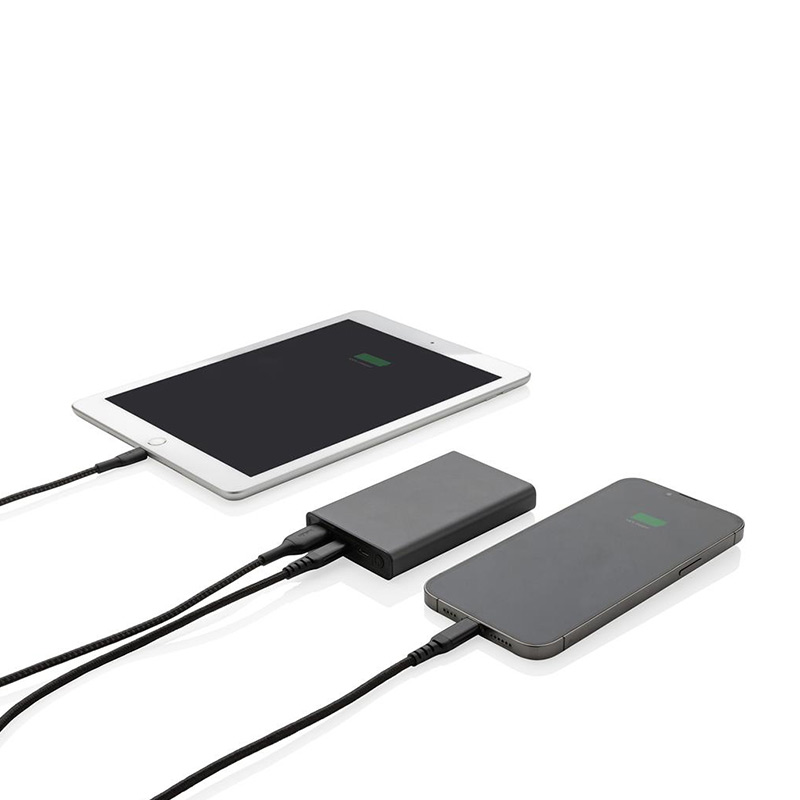 Batterie externe en aluminium recyclé certifié Terra 5000 mAh_04