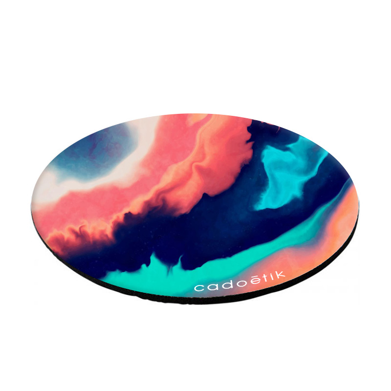 Goodies - Sous-verre personnalisé rond Q-Mat®