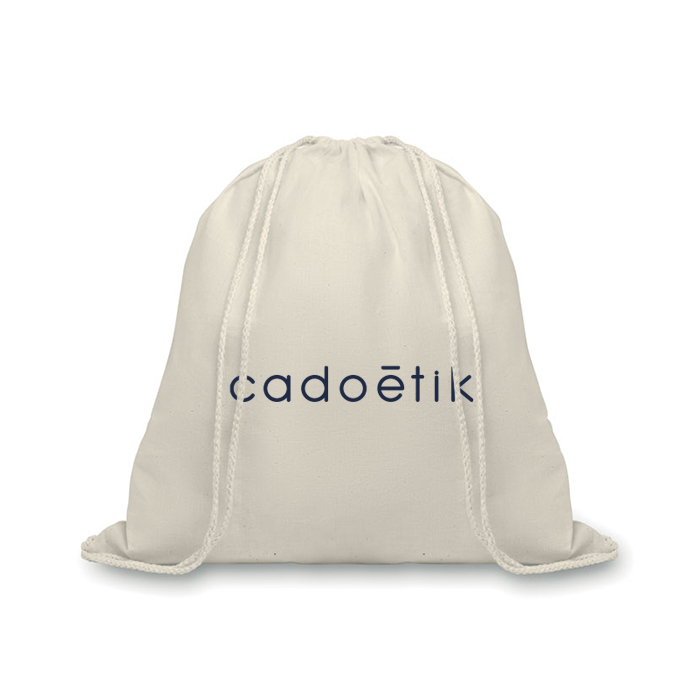 Gymbag publicitaire en coton bio Organic Hundred