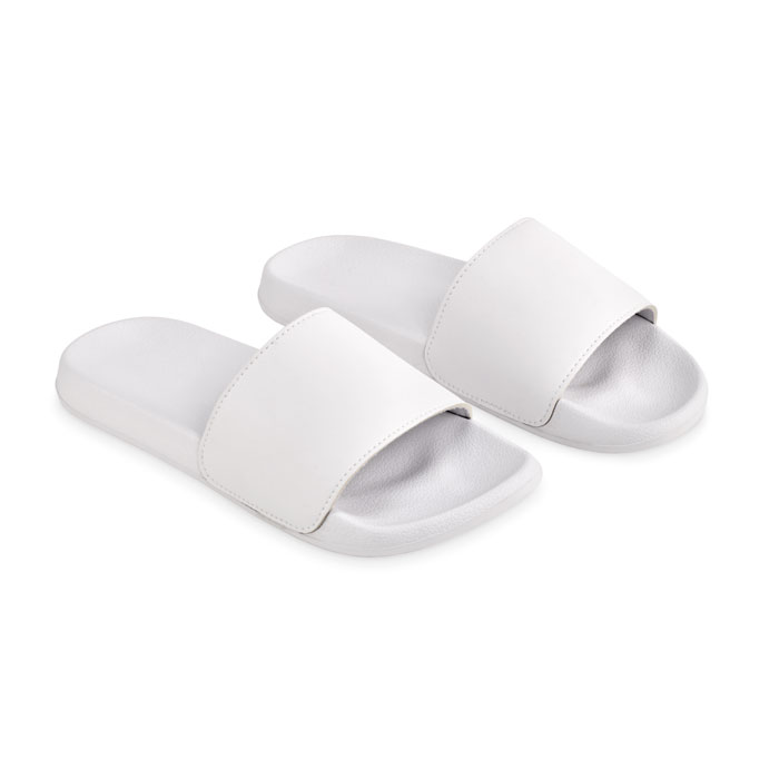 Claquettes antidérapantes Kolam _Blanc