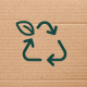 Carton recyclé