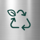 Acier inoxydable recyclé