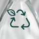 Verre recyclé